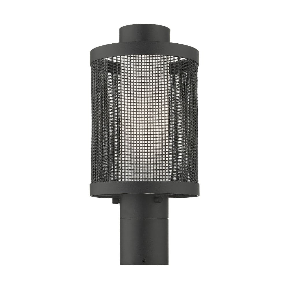 Livex Lighting - Nottingham - 1 Light Outdoor Post Top Lantern in Contemporary