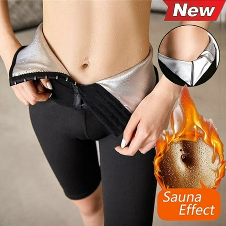

uublik Waist Trainer Corset Vest for Weight Loss Women s High Waist Shaping Body Pants Sweating Five Points Three-Breasted Waist