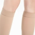 thumbnail image 3 of Open Toe Compression Socks for Women & Men Wide Calf, 18-21mmHg Toeless Knee High Stockings for Circulation Support, 3 of 7