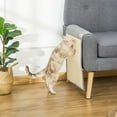 thumbnail image 2 of PawHut 2PCs Cat Scratching Pad Board Mat Blanket Kitten Scratcher Grey, 2 of 10