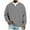 Gray, variant on Men Casual Waffle Shirts Loose Breathable Crewneck Long Sleeve Pullover Tshirts Trendy Comfy Soft Solid Color Spring Fall Tops