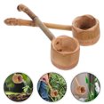thumbnail image 2 of 2 cucharones de bambú para agua: cucharón asiático de mango largo para cocina y baño. Pala de agua de estilo japonés para múltiples usos, fácil de limpiar., 2 of 6