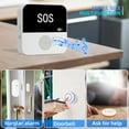 thumbnail image 4 of WiFi Tuya Buscapersonas inalámbrico inteligente para cuidadores Botón de emergencia Buscapersonas para cuidadores Botón de alerta para personas mayores Alerta de aplicación Sistema de ayuda para llama, 4 of 8