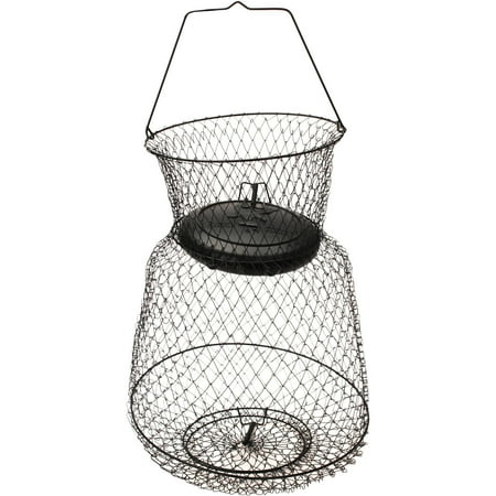 Triple Fish Basket - Fish Basket Floating, Wire, Medium, 13