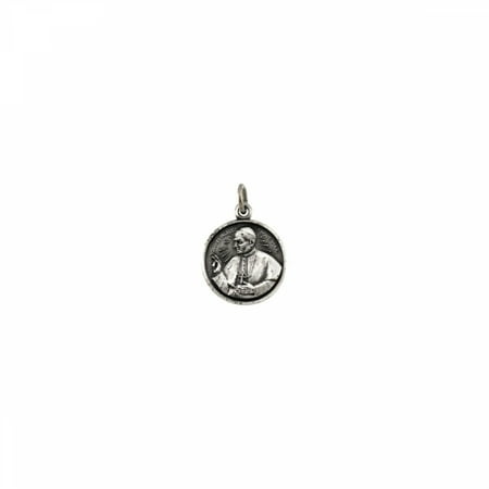 Pope John Paul Medal - 14kt Yellow 16.75mm Round Pope John Paul II Medal R16329 / 14Kt Yellow / 16.75 Mm / Polished / Pope John Paul Ii Medal