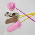 thumbnail image 1 of Juguete para gatos con forma de conejo, palo para burlarse de gatos, palanca para gatos, suministros para gatos, suministros para gatos con succión fuerte, suministros para gatos de hadas, 1 of 4