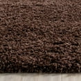 thumbnail image 5 of SAFAVIEH Laguna Neven Plush Solid Shag Area Rug, Brown, 3' x 5', 5 of 5