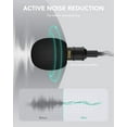 thumbnail image 2 of PoP Voix Amélioré Lavalier Micro, Micro à Condensateur Omnidirectionnel pour Apple iPad Mac Android, 2 of 5