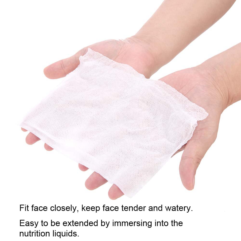 Ejoyous 30 pcs Nonwoven Fabric Compressed Face Mask Paper DIY Skin Care Mask , Compressed Face