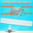 thumbnail image 3 of VEVOR Gymnastics Air Mat, 4 inch Thickness Inflatable Gymnastics Tumbling Mat, Tumble Track with Electric Pump, Training Mats for Home Use/Gym/Yoga/Cheerleading/Beach/Park/Water, 20 ft, Mint Green, 3 of 10