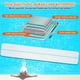 thumbnail image 3 of VEVOR Colchoneta inflable para gimnasia, 4 pulgadas de grosor, pista de gimnasia con bomba electrica, colchonetas de entrenamiento para uso domestico, gimnasio, yoga, porristas, playa, parque y agua, 3 of 9
