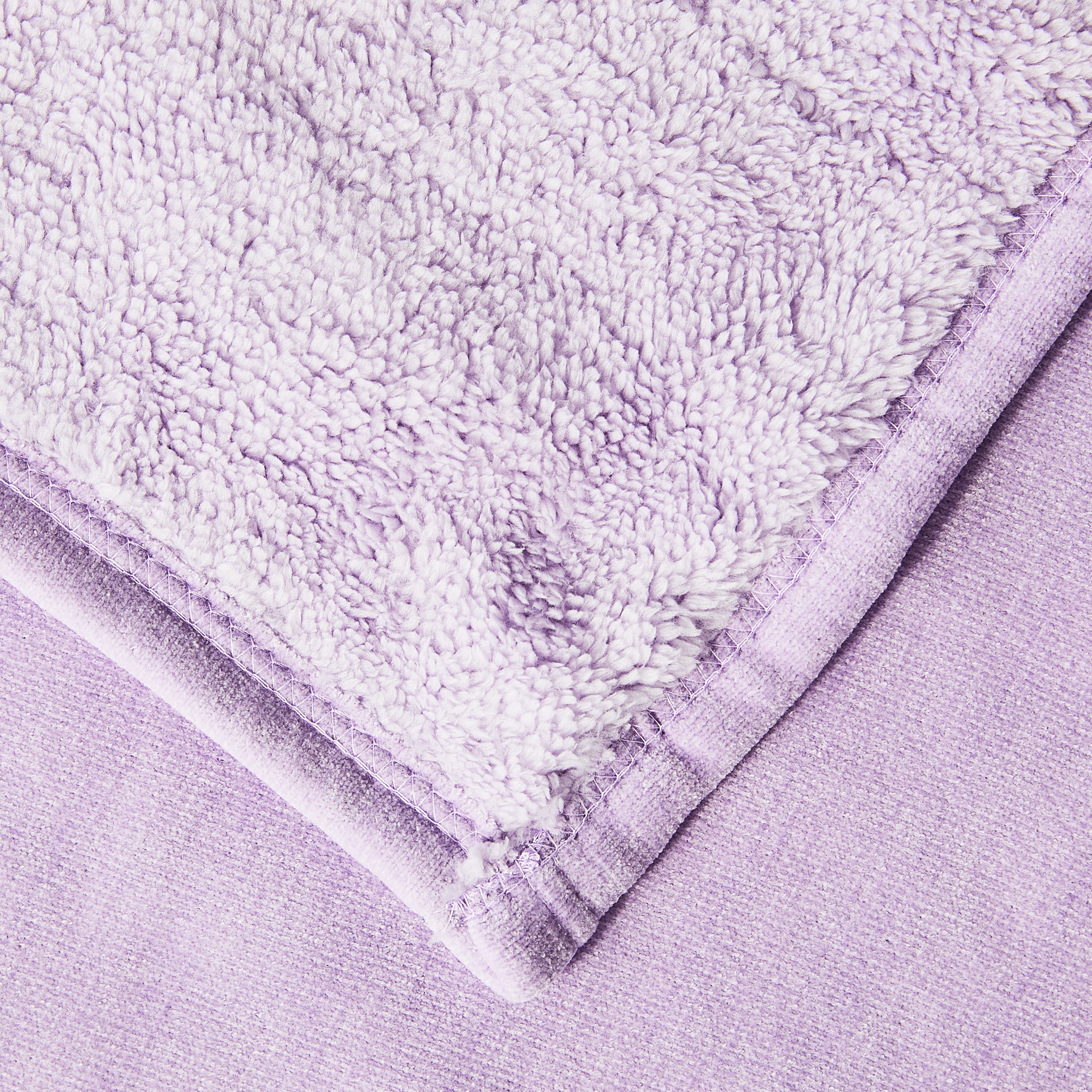 Cobija de Chenilla Suave Color Lila Pastel de Parent's Choice, 30 x 40 pulgadas 5