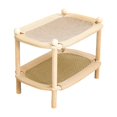 thumbnail image 2 of Cama para Mascotas Doble Capa Tipo Sofá Rascador Colchón Lounge de Madera Resistente Almohadilla Rascadora Tablero Lounge para Protección y Diversión Estilo A, 2 of 8