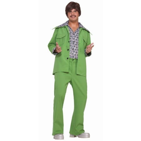 Halloween Leisure Suit - Green Adult Costume