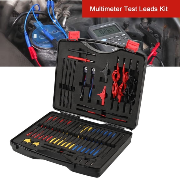 NICCOO 92PCS Multimeter Test Leads Kit Auto Circuit Diagnostic Tools w/ Alligator Clips