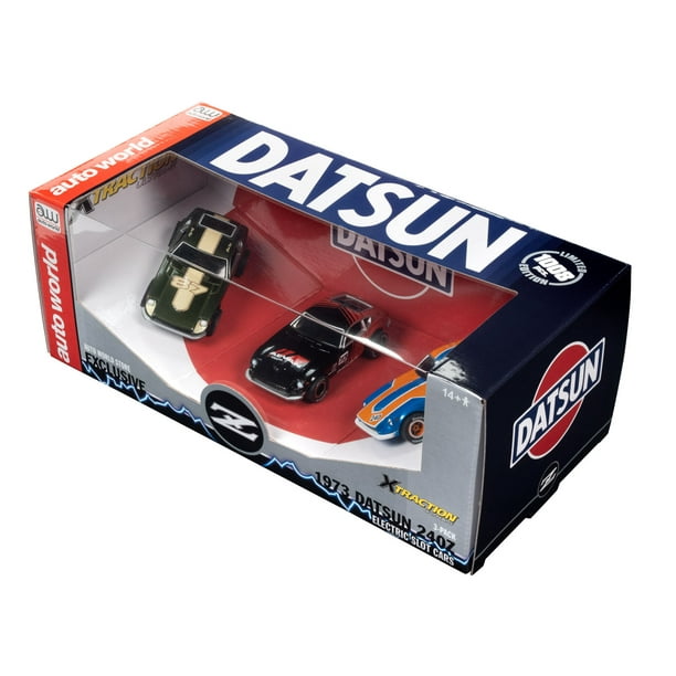 Auto World Xtraction 1973 Datsun 240Z 3car set (AW Exclusive) HO Slot
