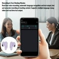 thumbnail image 3 of Ai Language Translator Earbuds, 164+ Languages Online Translate, Fingerprint Control, Bt 5.3, Stereo, Ai Dialogue Mode, With App, for Muisc, Calls, for Traveling, Learning, 3 of 7