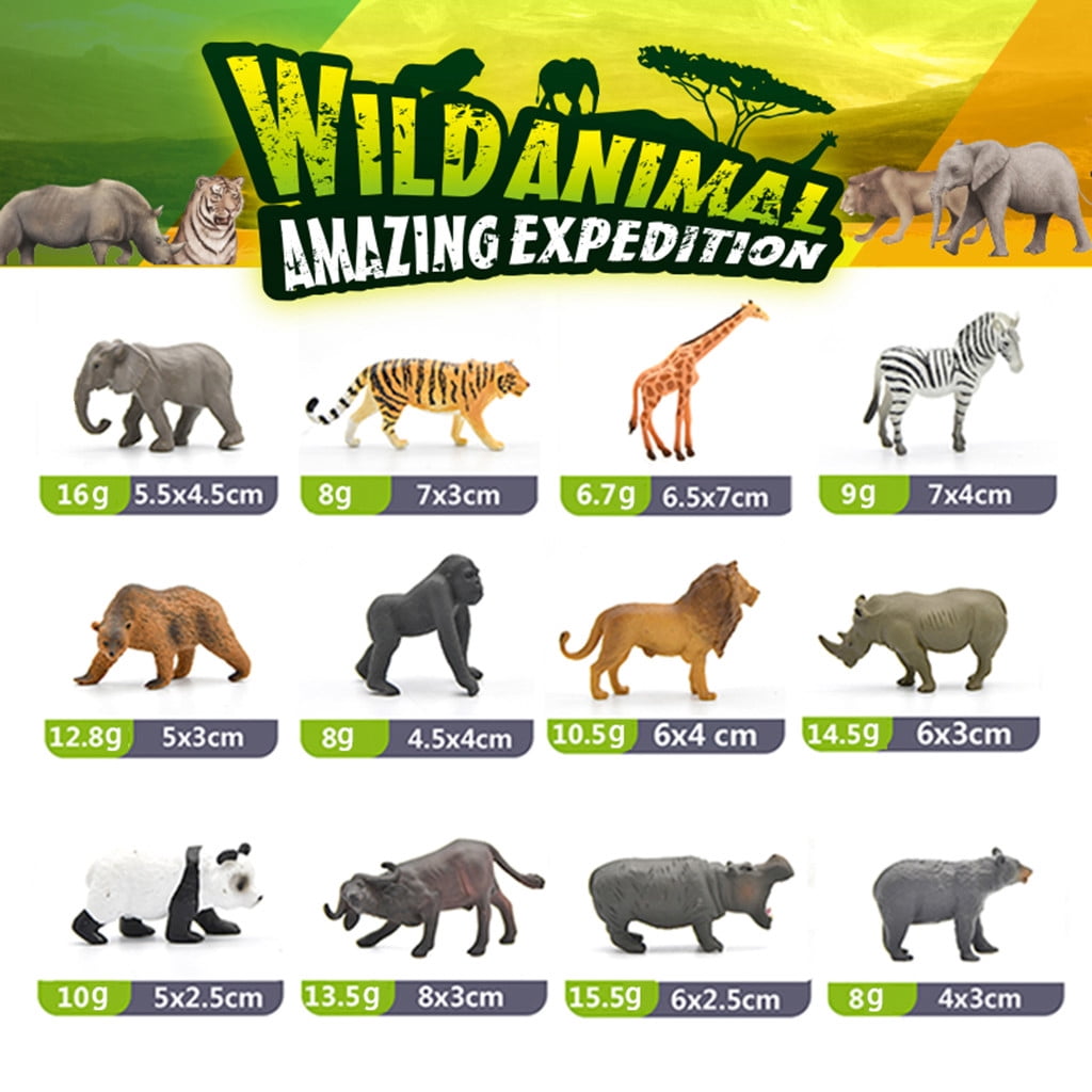wild animal figures toys
