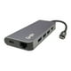 thumbnail image 1 of ADAPTADOR MULTIPUERTO / DOCKING STATION 8 EN 1 GHIA USB 3.1 DE TIPO C A HDMI/RJ45/USB 3.1 3/MICRO SD/ MEMORIA SD / C PD, 1 of 3