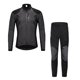 thumbnail image 2 of Traje De Jersey De Deportes De Invierno Para Hombres Conjunto De Pantalones De Chaqueta Térmica Térmica Impermeable A Prueba De Viento Con Bolsillos D L Soledad Ciclismo Jersey Hombres, 2 of 10