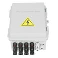 thumbnail image 4 of LLC 4 String Solar Combiner Box 10A Rated Current Fuse 63A Solar DC Circuit Breakers PV Combiner Box with Lightning Arrester, 4 of 9