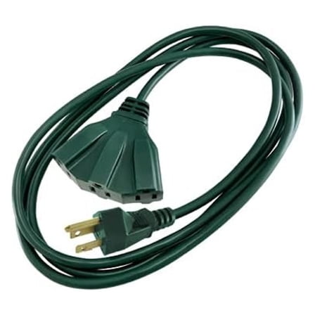 04315ME Outdoor Extension Cord, 16/3 SJTW, Green 35-Ft. - Quantity 1