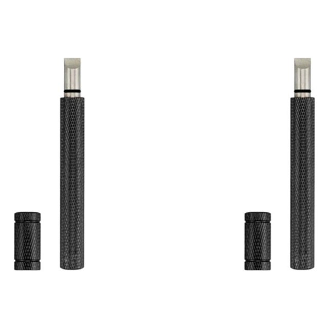 Greeniant Simplifique la rutina de limpieza del club Cuchillo de limpieza Pelota de golf Cuchillo de limpieza del club Seguridad 11 * 1.2cm negro 11*1.2 cm negro 2Conjunto