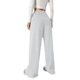 thumbnail image 5 of Mercatoo Heart Print Sweatpants for Girls Baggy Athletic Pants Wide Leg 𝗬2K 𝗗rawstring Elastic Waist Joggers with Pocket, 5 of 7