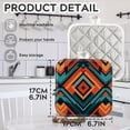 thumbnail image 2 of BaHomeck Pot Holders 4pcs dacron Made Square heat-resisting mat Machine Washable for Kitchen Oven Hot Pads 6.7inch*6.7inch,Abstract Seamless Pattern Inspired By The Geometric Shapes, 2 of 5