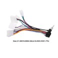thumbnail image 2 of OULII 1Pack Car Radio Wiring Harness for Vehicles with Clear Layout Car Audio Modification Kit, 2 of 8