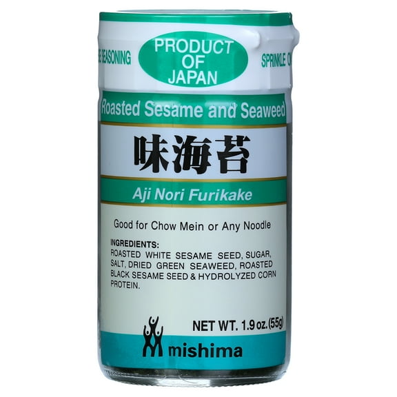 Mishima Foods Brand Aji Nori Furikake, Seasoning, Spices & Seasoning 1.9 oz