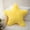 Yellow, variant on Loyerfyivos Star Pillow, Decorative Throw Pillows for Bed Couch, Star Shaped Pillow Plush Floor Cushions Room Decor Pillow with Soft Faux Rabbit Fur for Sofa Bedroom Living Room (White)