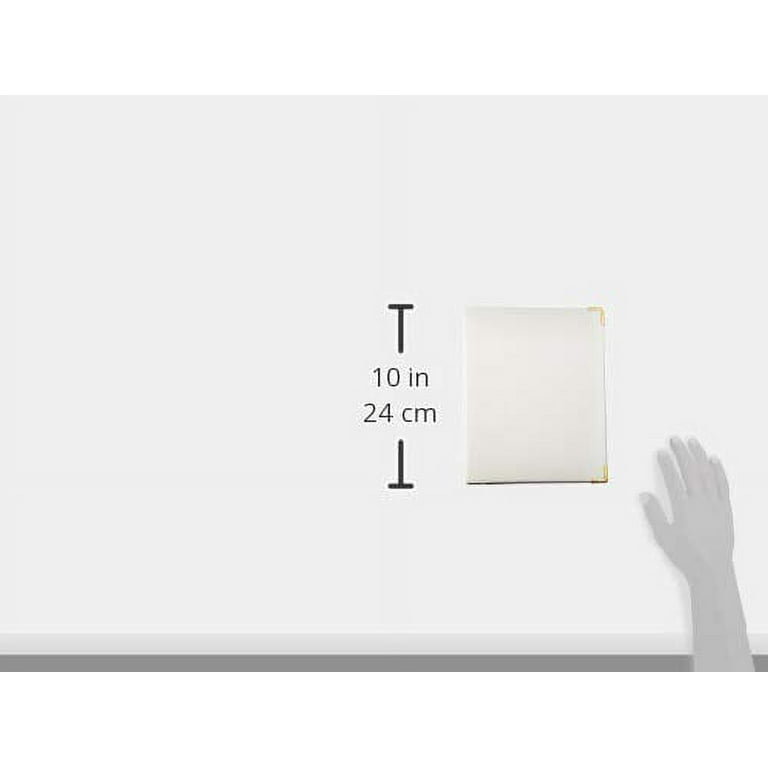  9x12 Three Ring Album - White