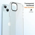 thumbnail image 2 of Ultra Slim Fit Phone Case for Apple iPhone 15 Plus, Crystal Clear Back Cover Anti-Scratch Shockproof Bumper Not-Yellowing Drop Protective Lightweight Case Cover for Women Men, Black, 2 of 7