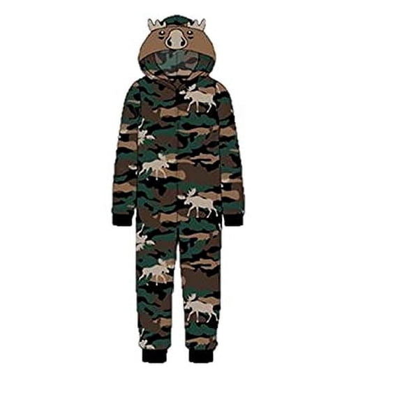 St. Eve Fleece Hooded One-Piece Blanket Sleeper, Small