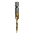 thumbnail image 2 of Combination Tapping Bits, Tap Drill Bit Set Metric Hex Shank  For Wood For Plastic M3,M4,M5,M6,M8,M10, 2 of 8
