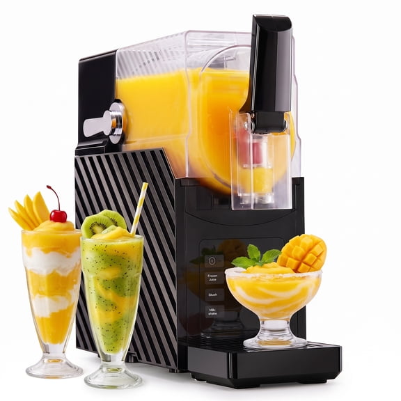 Winfire Slushie Machine, 88oz Frozen Drink Maker, Smoothie Machine, Rapidchill Technology, 3 Preset Programs, Black