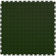 Green Coin Top 20.5-in x 0.25-in Interlocking Tiles (Case 8)