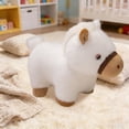 thumbnail image 5 of Msgweeeg Plush Toys Learning & Education Toys Birthday Gifts for Girls Simulated Ponys Doll Short Footed Horse Plushs Toy Cute Zodiacs Horse Children's Doll Year Of The Horses Mascots, 5 of 7