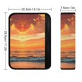thumbnail image 6 of WERPE Sunset Ocean Boat Funny Comfortable Car Seat Strap Pads Ideal for Car Interior Accessories 2Pcs, 6 of 6