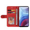 thumbnail image 2 of Case for Motorola Moto G Power 2021 Leather Wallet Book Flip Folio Stand View Cover - Red, 2 of 5
