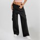 thumbnail image 1 of WILLBEST Pantalones Casuales para Mujer, Cómodos, Holgados, de Pierna Recta, para el Trabajo Diario, Atuendo de Moda para Mujer. Extra Grande, 1 of 4