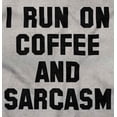 thumbnail image 2 of Run on Coffee Sarcasm Funny Sarcastic Women's Plus Size Graphic Tee Brisco Brands 4X, 2 of 4