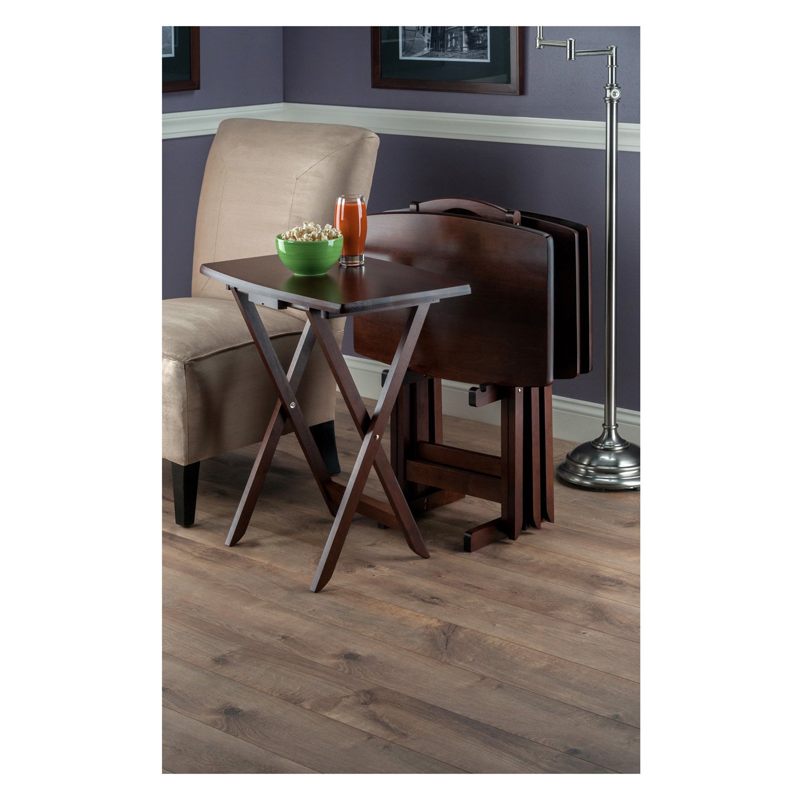 Winsome Wood 5 Piece Tv Table Set 100 Images Pc Solid Winsome Wood 5 Piece Tv Table Set Oblong Tray Com