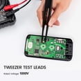 thumbnail image 3 of KAIWEETS 23PCS Multimeter Test Leads Kit with Replaceable Precision Probes Set and Alligator Clips, Test Probes, Test Hook, Flexible Wires Professional Kit General U, 3 of 8