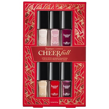 butter LONDON - Cheerfull 6-Piece Petite Lacquer Collection - Walmart.com