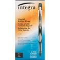 thumbnail image 5 of Integra Liquid Ink Rollerball Pens Fine Pen Point - 0.7 mm Pen Point Size - Black - Black Barrel - Metal Tip - 12 / Dozen, 5 of 5