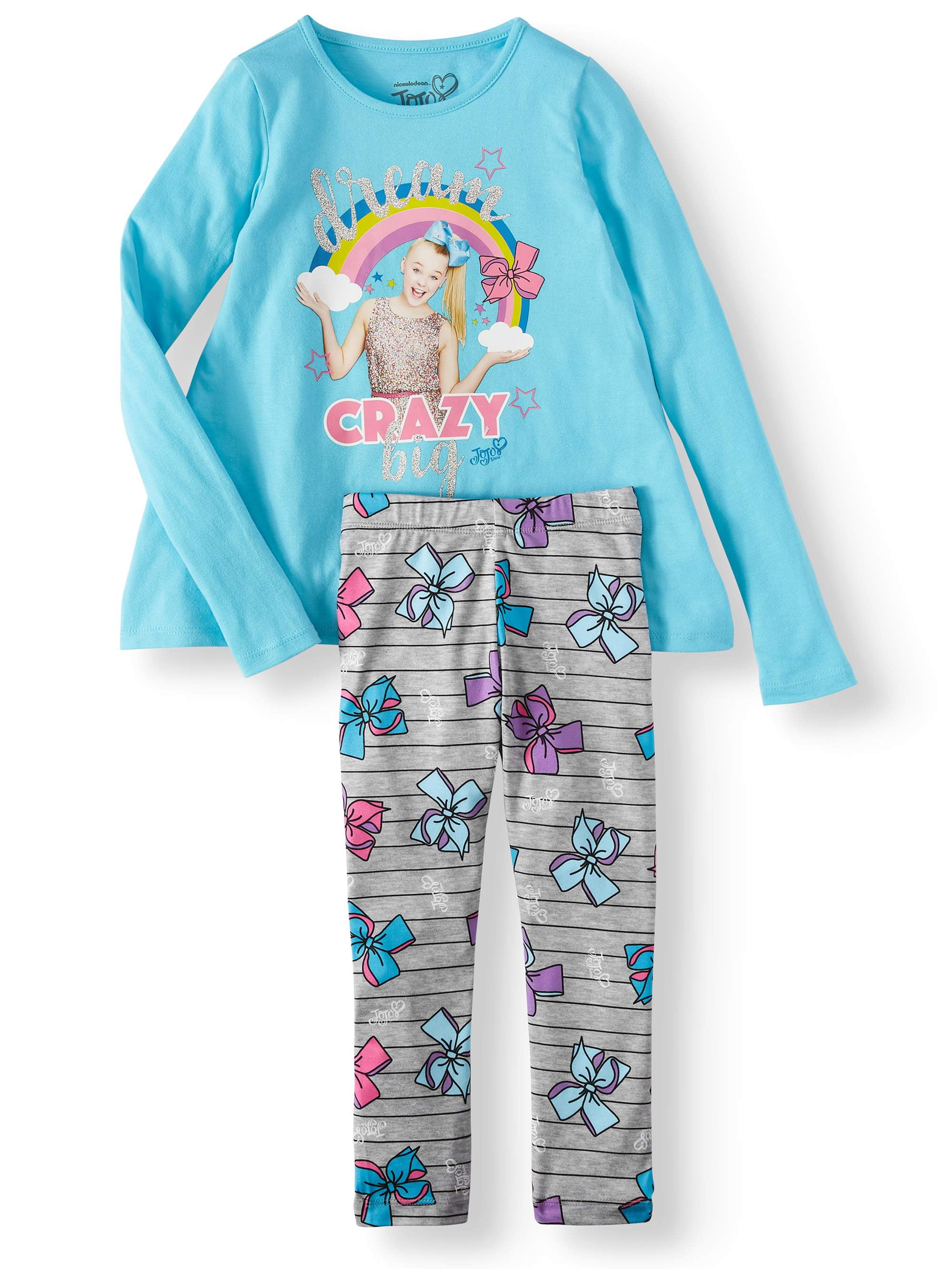 The Childrens Place Big Girls Graphic Sharkbite Long Sleeve Knit