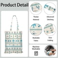 thumbnail image 2 of Sac de Courses en Toile à Rayures Abstraites – Sac Artistique Réutilisable, 2 of 5