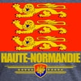 thumbnail image 3 of CafePress - Haute Normandie (Flag 10) Men's Deluxe T Shirt - Mens Tri-blend T-Shirt, 3 of 4